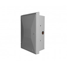 Recessed electric meter box