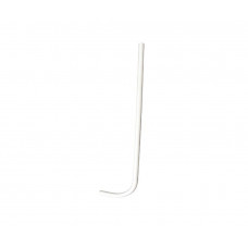 Meter Box Hockey Stick - Surface Mounted - White