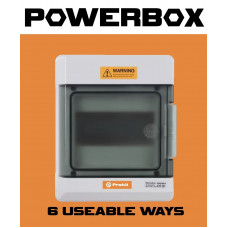 *SPECIAL DEAL*  - Empty Plastic IP65 Enclosure 6 Usable Ways 