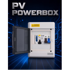 *PV POWERBOX - IP65 Plastic Solar / EV Consumer Unit with Import/Export Meter, RCBO and SPD *PV POWERBOX - IP65 Plastic Solar / EV Consumer Unit with Import/Export Meter, RCBO and SPD