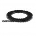 *CLEARANCE* 17MM Black all-round band - 10 metre length 